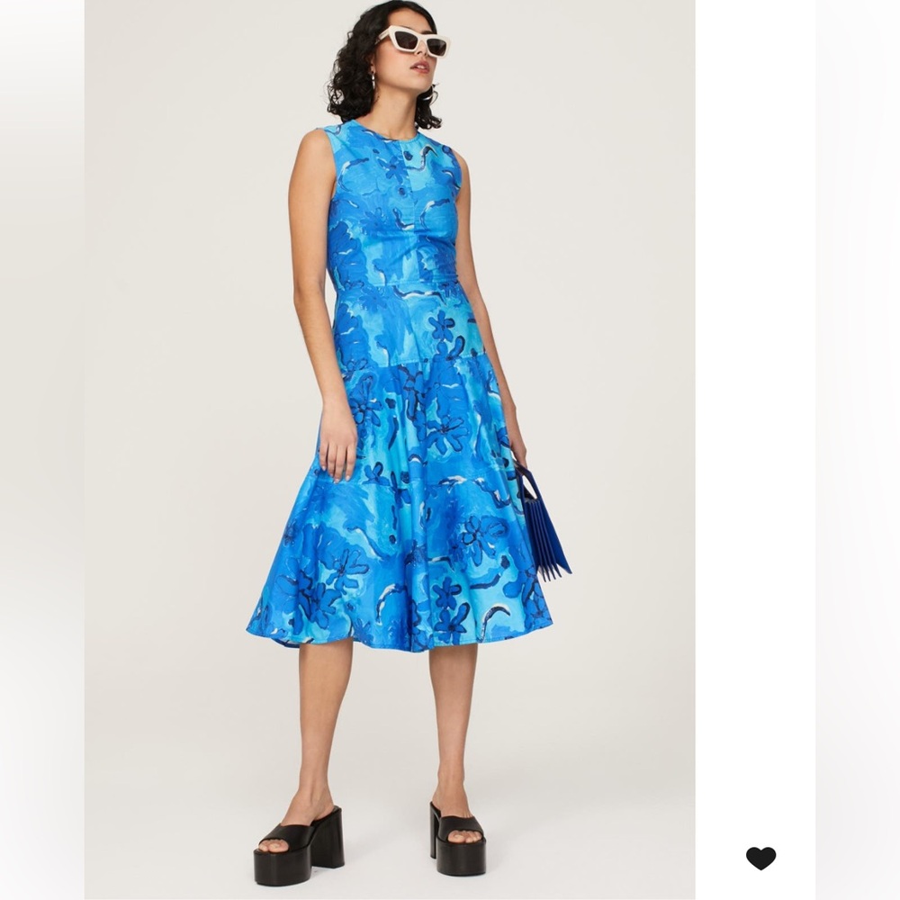 Marni Blue Midi Dress
